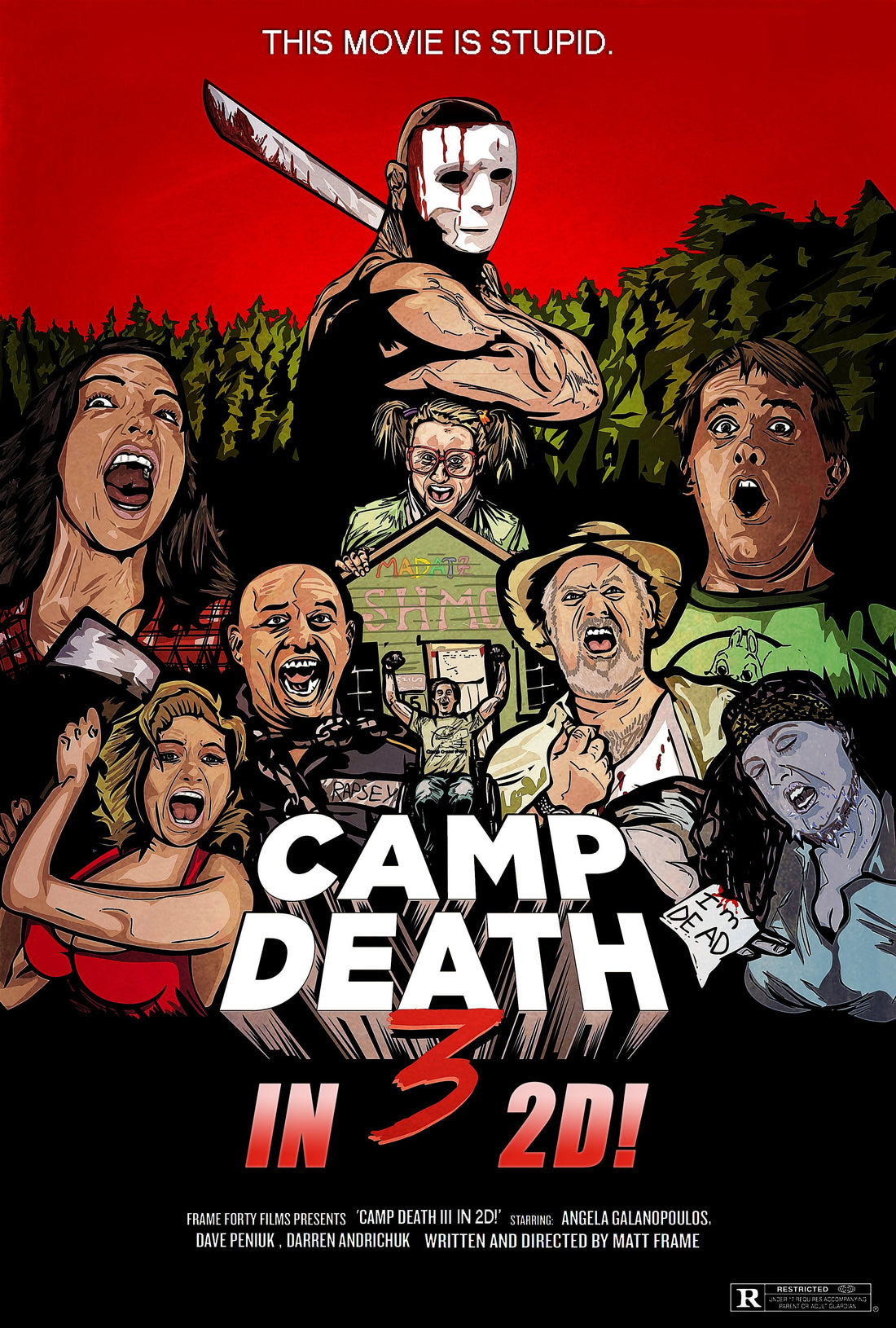 Interview with Matt Frame; Writer/Director/Producer of Camp Death III in 2D!
